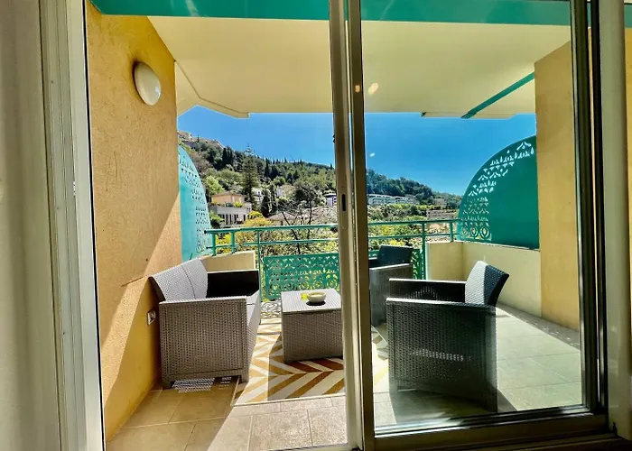 Quiet Studio Swimming Pool Roquebrune