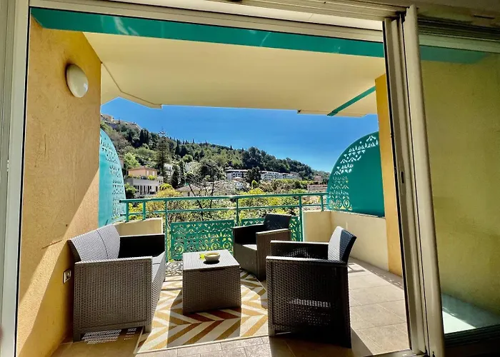 Quiet Studio Swimming Pool Roquebrune